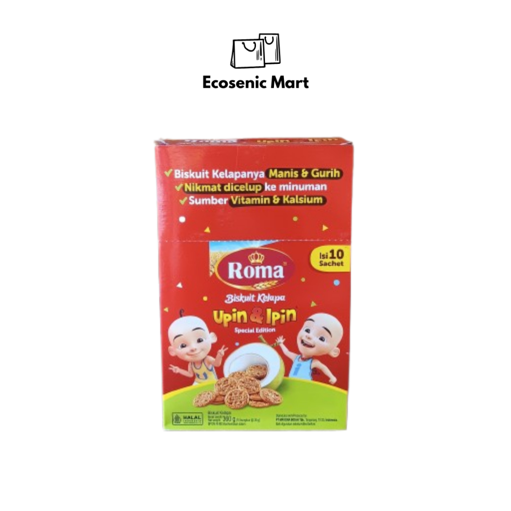 

Roma Kelapa 36gr isi 12pcs