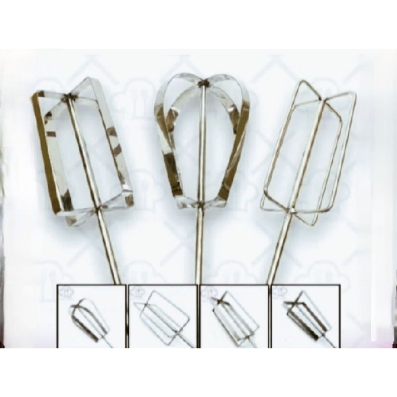 alat pengocok pengaduk adonan kue martabak dll/ stik mixer ukuran diameter 9-12cm ukuran panjang 40 