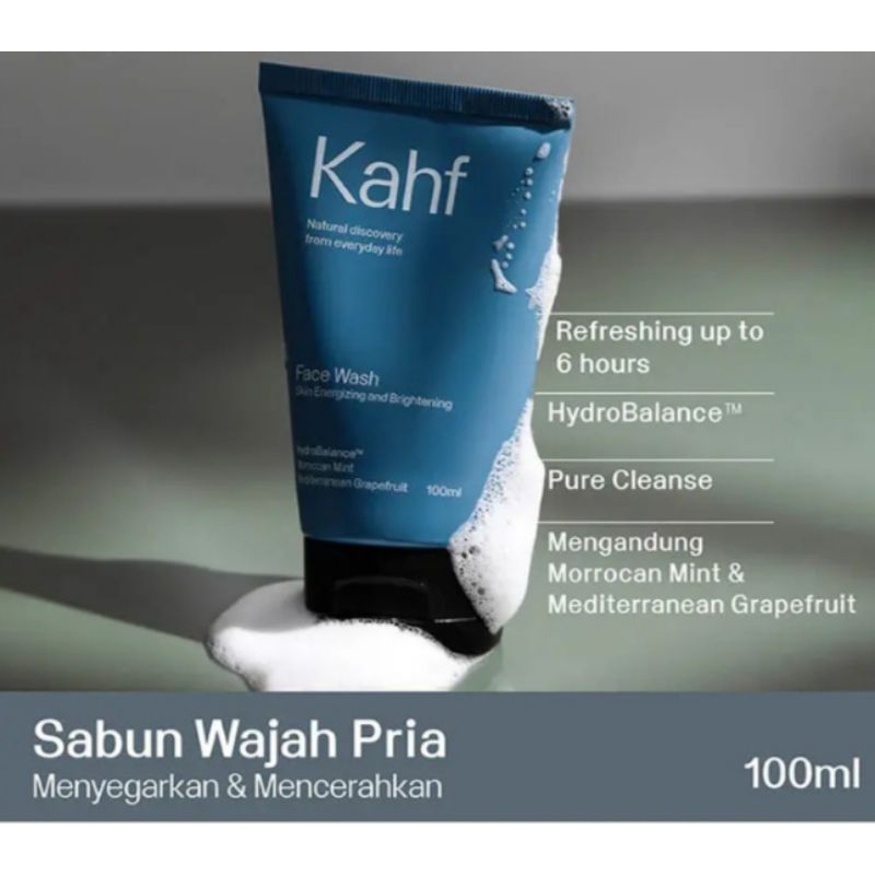 Kahf Sabun Wajah Pria 100ml