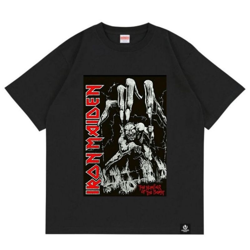 Kaos Iron Maiden The Number Of Beast