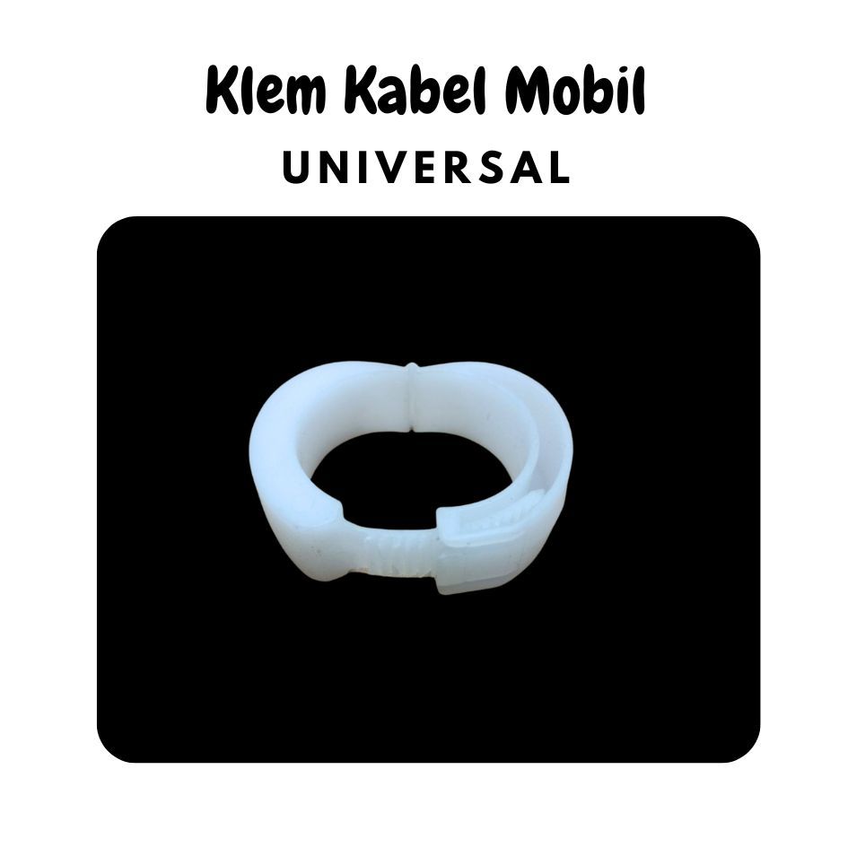 Klem Kabel mobil universal Klem pengikat kabel universal