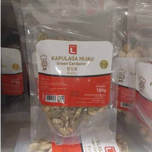 

Choice L Kapulaga Hijau 100 gr