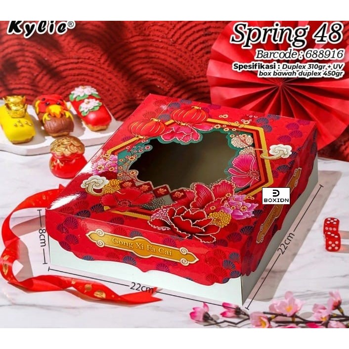 

Chinese New Year Box Imlek 22x22 x8cm Box Imlek Kue bOlu Box Imlek Kue Lapis Box Imlek Brownies Kotak kue Imlek Dus kue Imlek Box packaging Imlek Box Imlek 4 toples 300gr kotak Box Pudding Imlek 22x22 box Imlek 22x22 Box Imlek 4 toples Kotak