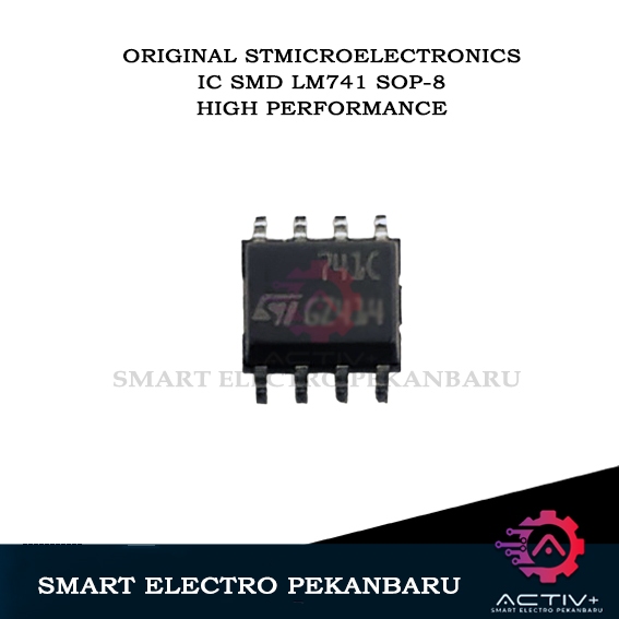 ORIGINAL IC SMD LM741 SOP-8 STMICROELECTRONICS LM 741 UA741CN UA741 LM741N LM741CN 741N 741CN CN