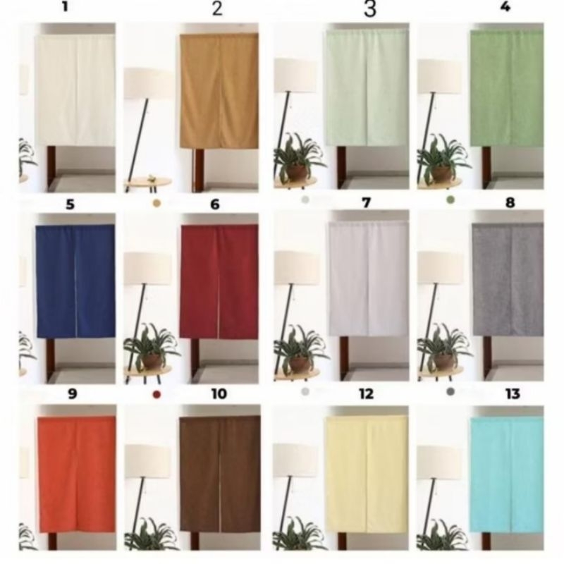 gorden tirai custom ukuran