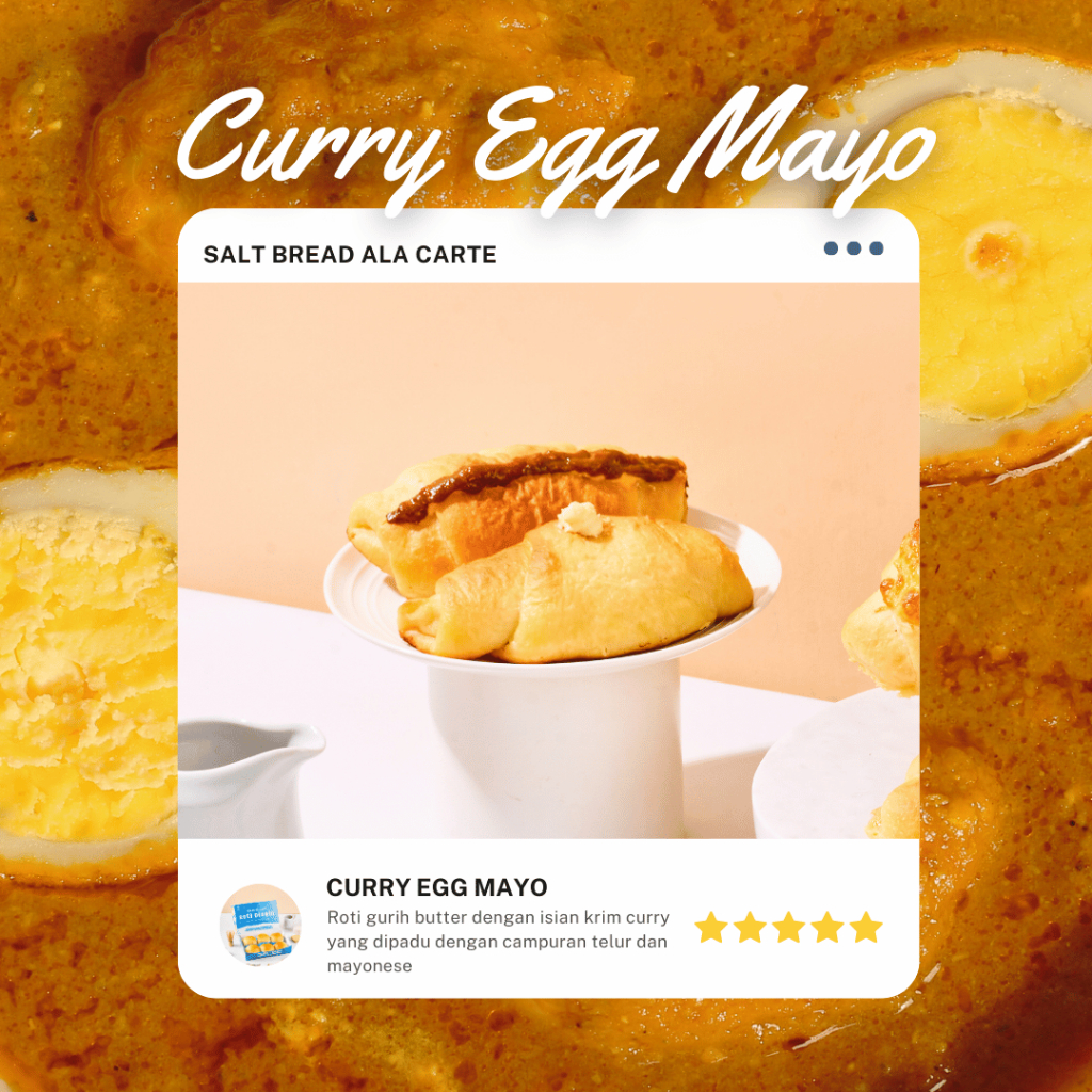 

Curry Egg Mayo Saltbread