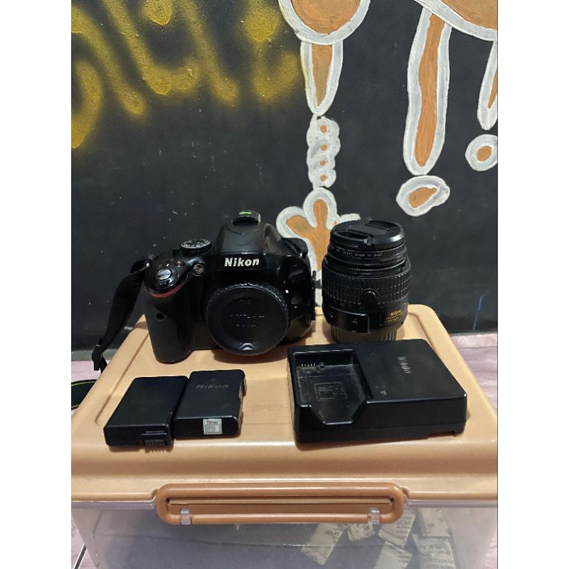 KAMERA DSLR NIKON D5100 LENSA KIT 18-55MM DSLR NIKON MURAH BANGET BEKAS PAKAI TERMURAHHH