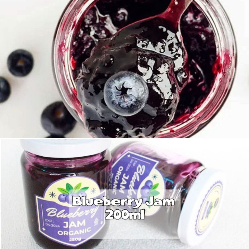 

Collins selai Blueberry Kemasan botol 200gr selai