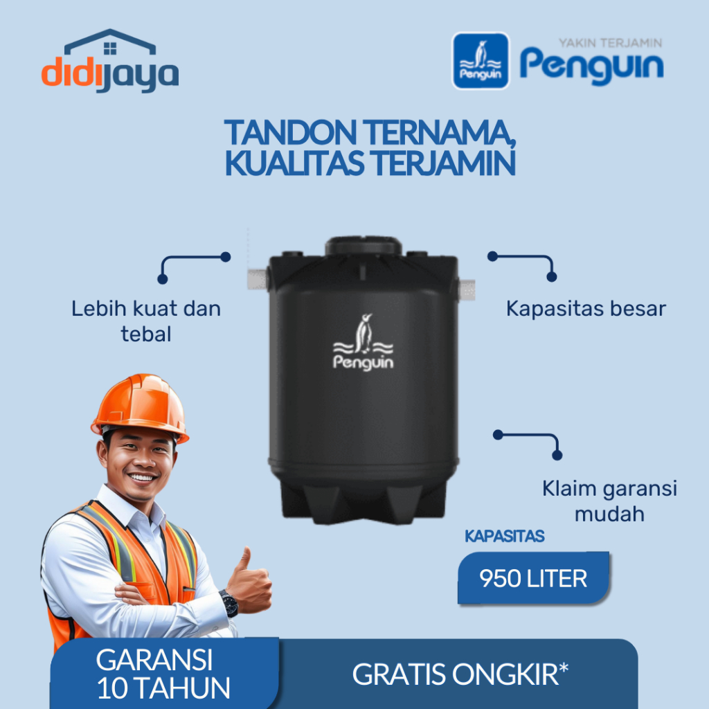 Septic Tank Biorotech Penguin BIS 100 1000 Liter | Septic Tank Biorotech