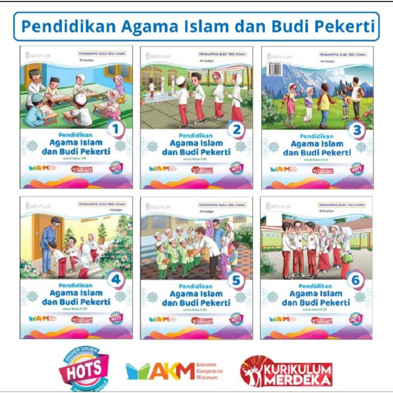 [Platinum] ORI Buku SD Pendidikan Agama Islam dan Budi Pekerti Kelas 1 2 3 4 5 6 Platinum Kurikulum 