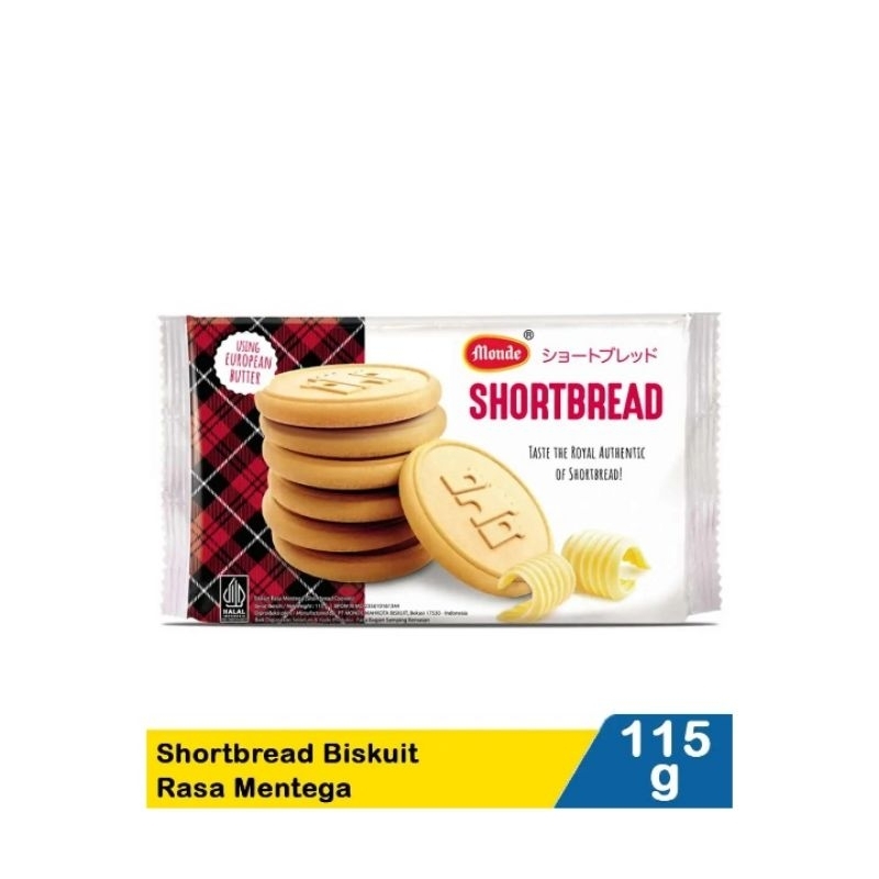 

Monde Shortbread Biscuit Mentega 115G