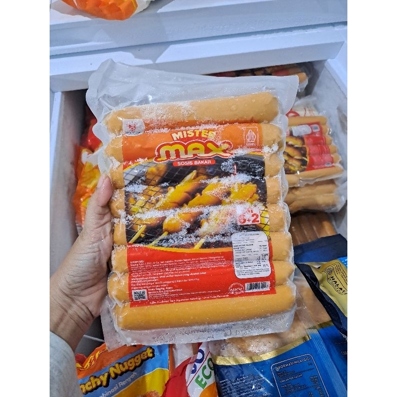 

Sosis Bakar Jumbo Mister Max isi 8