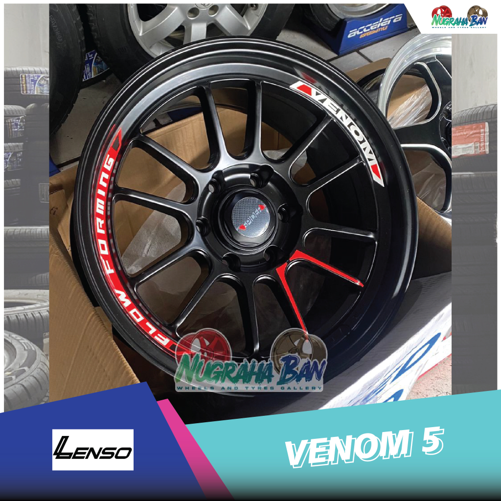 VELG MOBIL BARU VENOM SPIDER R18. NUGRAHA BAN TOKO VELG DAN BAN CIANJUR