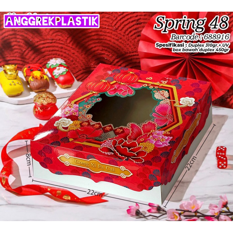 

Dus Box Kue Imlek CNY 22x22 x8