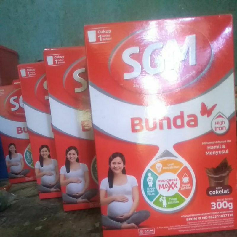 

SGM Bunda High Iron Cokelat 300g