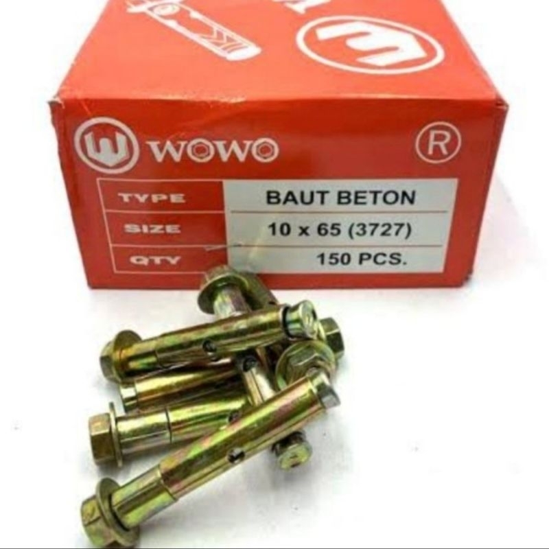 dynabolt 10x65 wowo, dynabolt wowo, harga perbiji