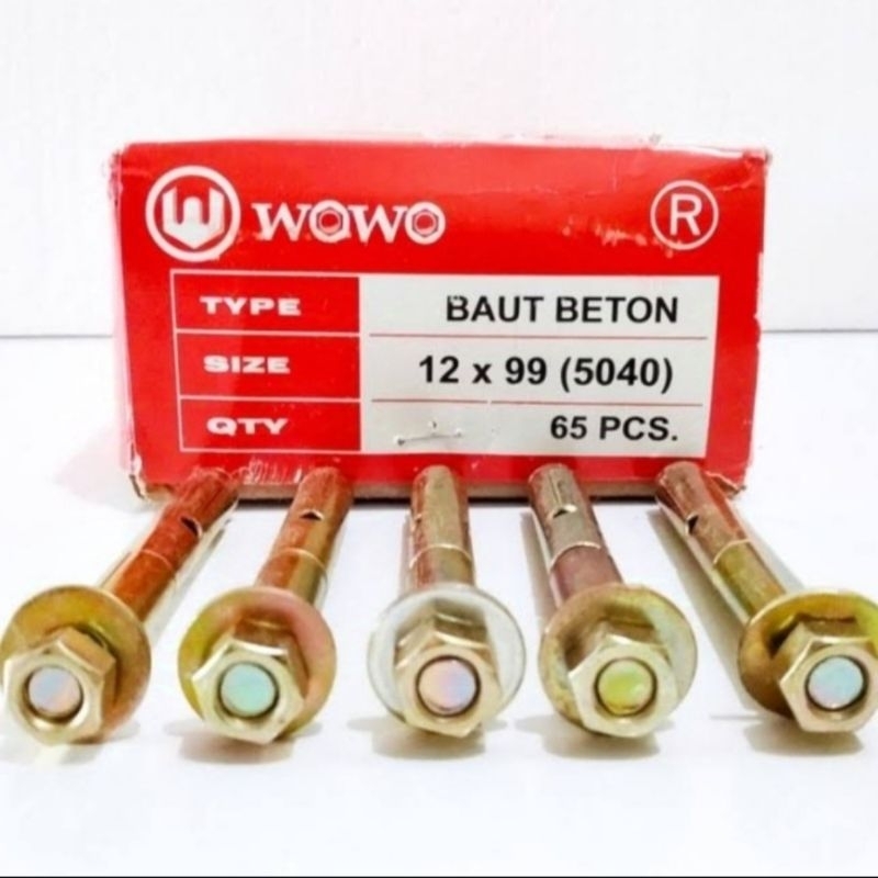 dynabolt 12x99 wowo, dynabolt wowo, harga perbiji