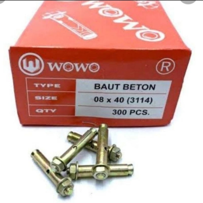 dynabolt 8x40 wowo, dynabolt wowo, harga perbiji