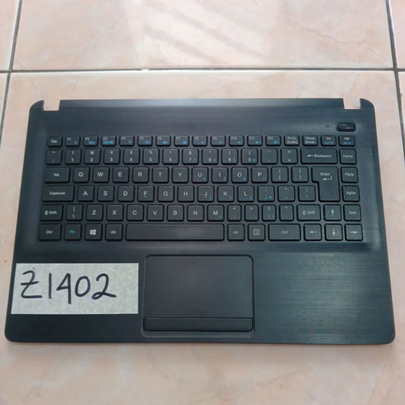 casing bagian keyboard palmrest laptop acer 14 z1402 z 1402