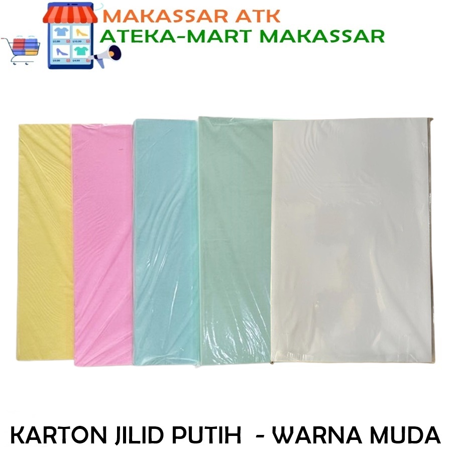 

[PAK/100LBR] KARTON JILID JANGKAR WARNA MUDA DAN PUTIH