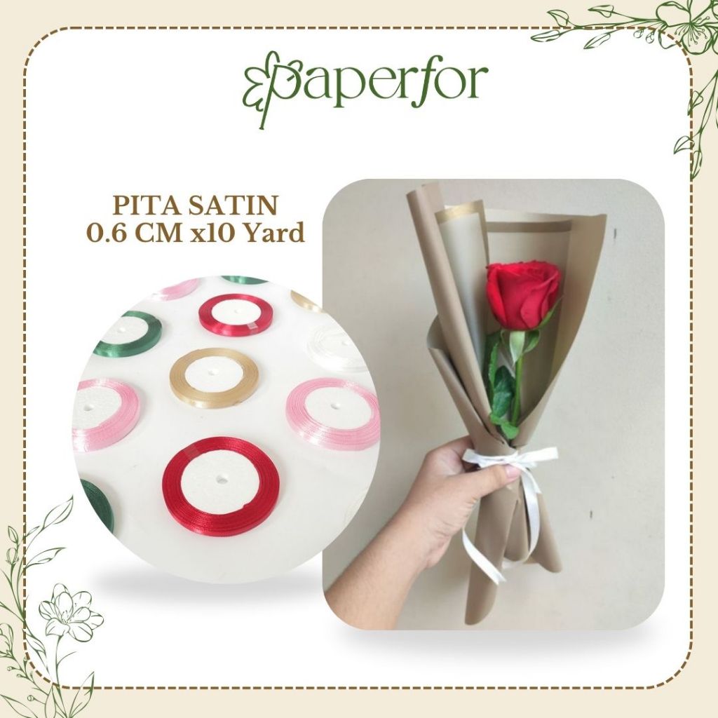 

ECER Pita Satin 0.6cm 10 yard