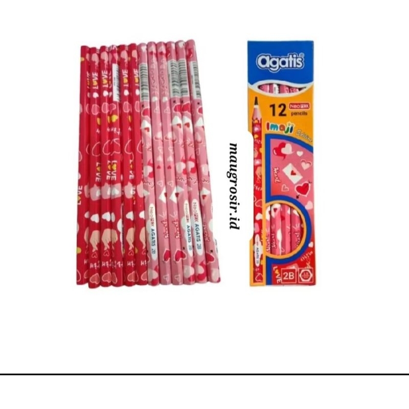 

alat tulis pensil agatis 2B Harga per 1 pcs
