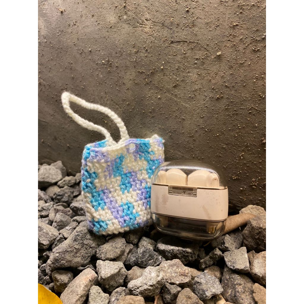 Tws / Earphone Pouch Rajut