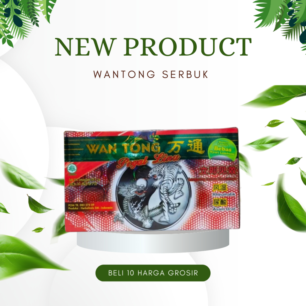 

Bisa cod wang tong serbuk / bukan kapsul