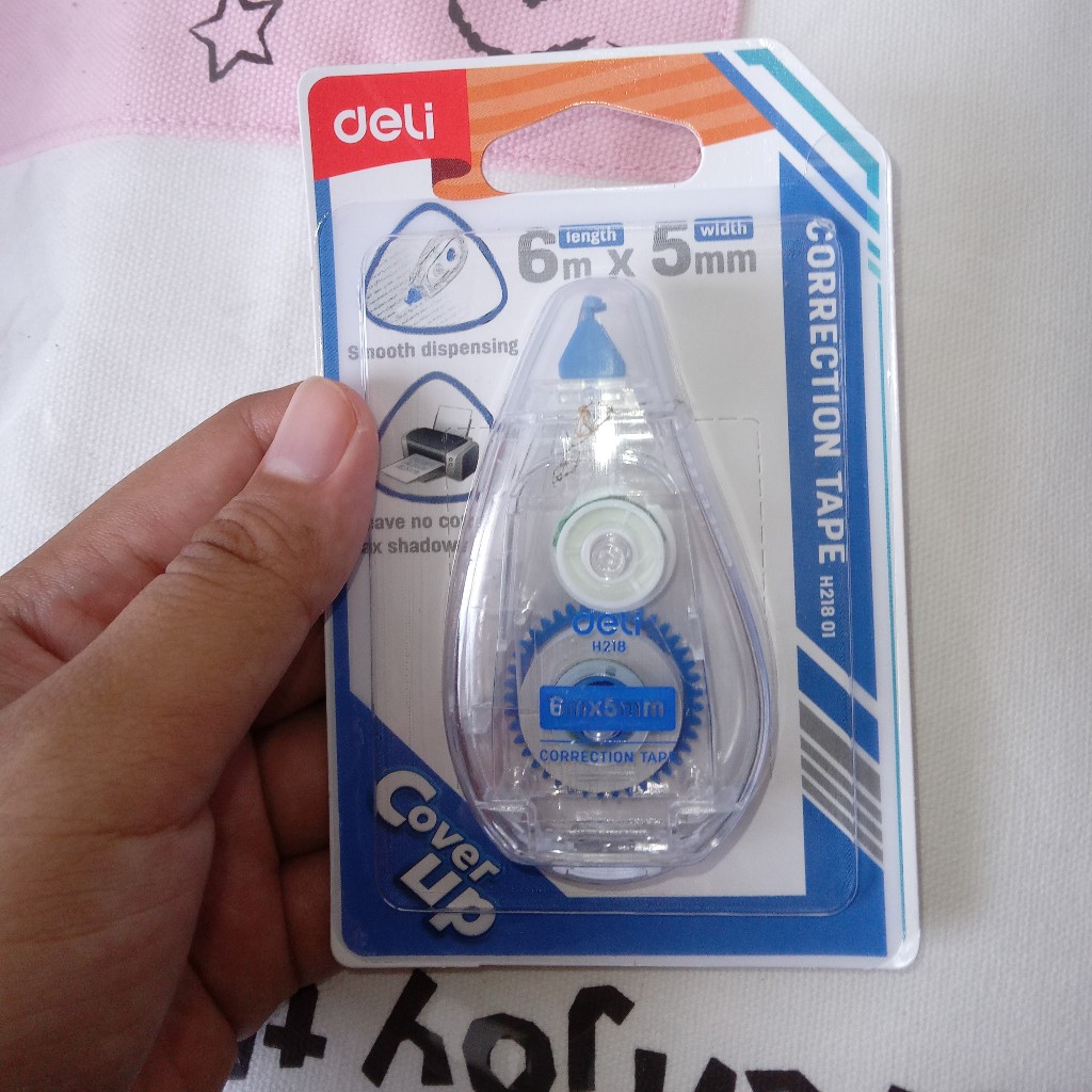 

Deli Correction Tape Tip-X Kertas 5mm*6m