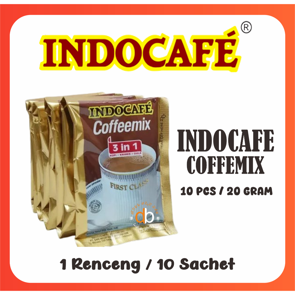 

Kopi Indocafe Coffeemix 1 Renceng Promo (10pcs x 20gr)