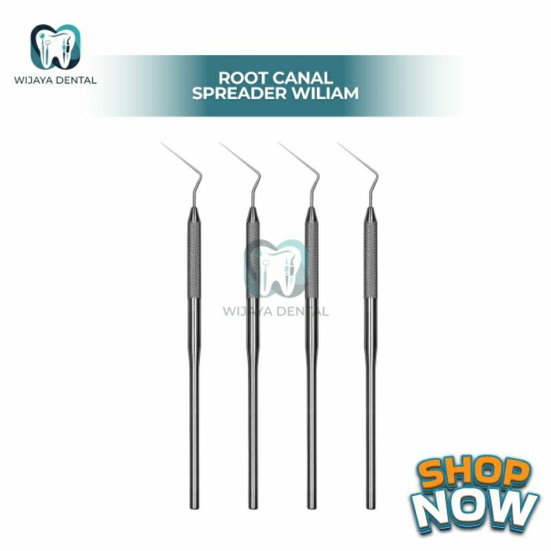 DENTAL ROOT CANAL SPREADER PLUGGER / DENTAL INSTRUMEN ROOT CANAL PLUGGER WILIAM