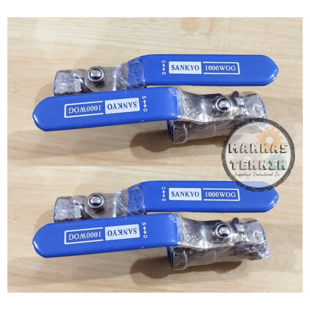 SANKYO Ball Valve 1/2" / Stop Kran 1/2 Inch SANKYO