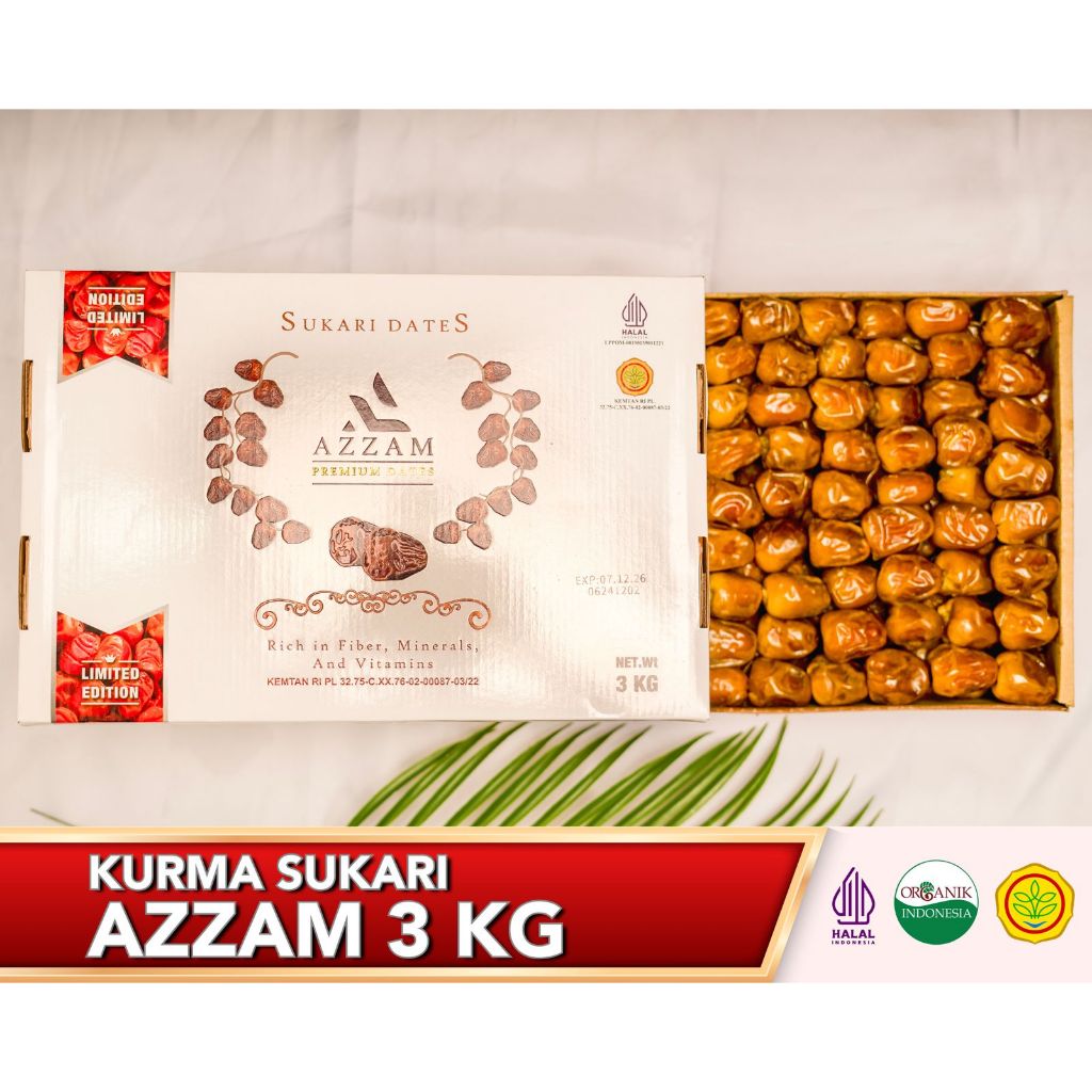 

KURMA SUKKARI 3KG KUALITAS PREMIUM