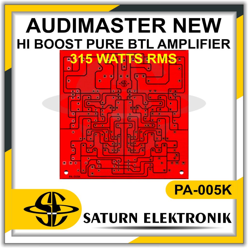 PCB Audimaster 300Watt-1000Watt RMS PA-005