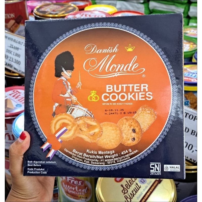 

Kukis Mentega MONDE Butter Cookies 454gr