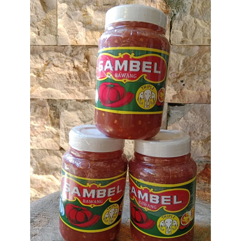 

SAMBAL BAWANG CAP TRIPLE GAJAH.