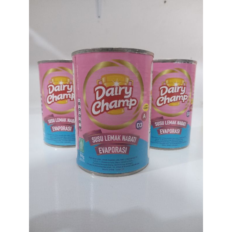 

Dairy Champ Susu Evaporasi 390gr