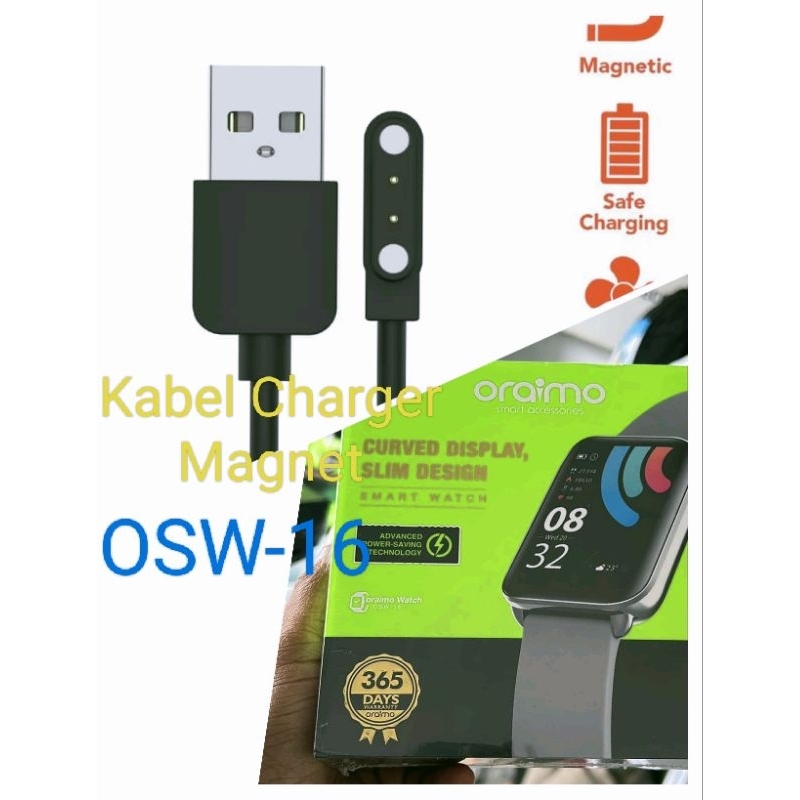 AIG Oraimo Watch OSW-16 OSW16 Kabel Charger Smartwatch Oraimo Watch Pro OSW-16P Oraimo Watch 2R