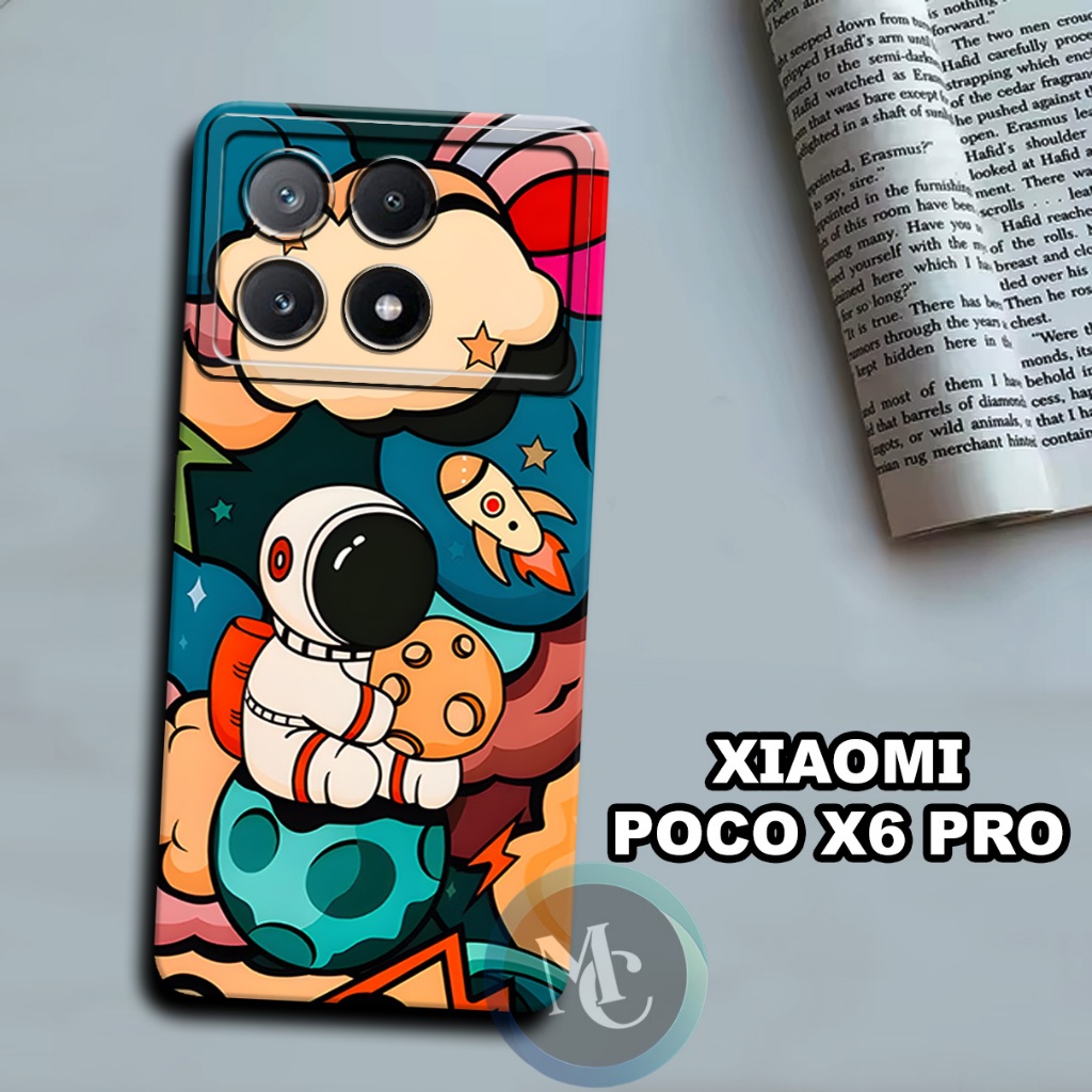 CC35/Softcase karet lentur untuk XIAOMI Poco X6 Pro/Motif lucu/Case XIAOMI Poco X6 Pro/Kesing XIAOMI