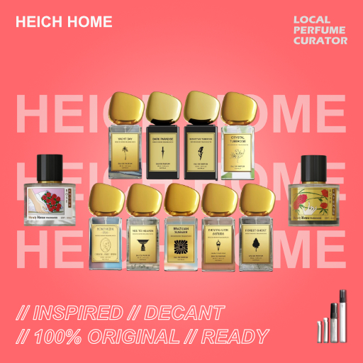 [DECANT] HEICH HOME Dark Paradise Rose  Brazilian Summer Yes To Heaven Honeymoon 1956 Forest Ghost