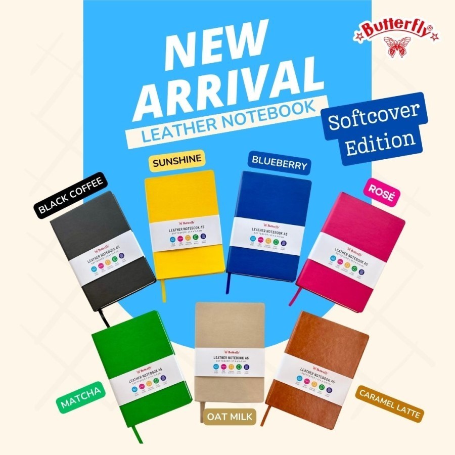 

Buku Tulis A5 Butterfly Hardcover BN-A5 Hard