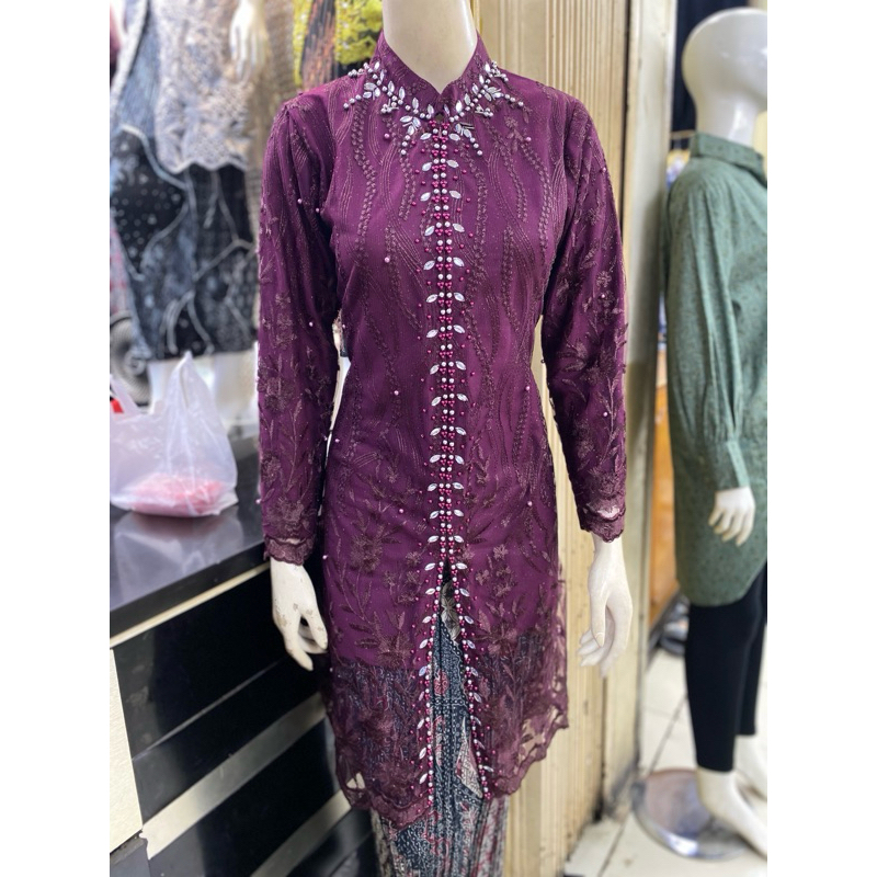 Atasan kebaya tunik modern/sanghai tile tunik/kebaya modern