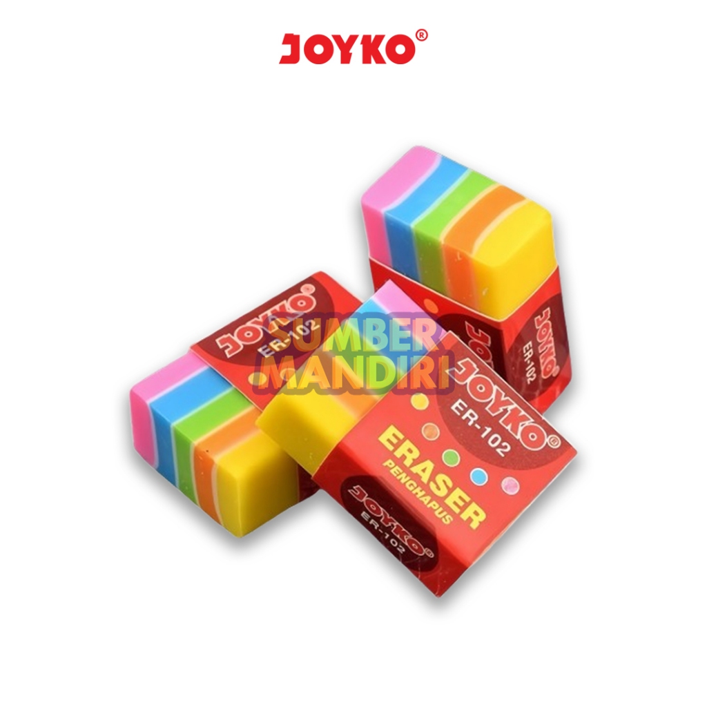 

Penghapus JOYKO ER-102 Kecil Warna Warni [1 PCS]