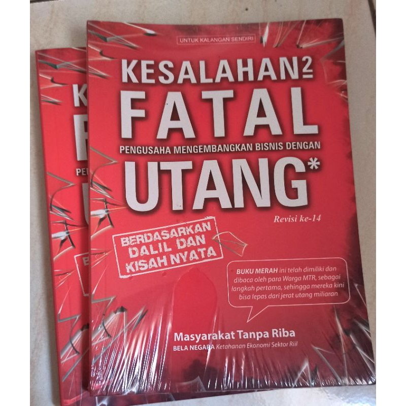 

PRELOVED BUKU KESALAHAN FATAL UTANG