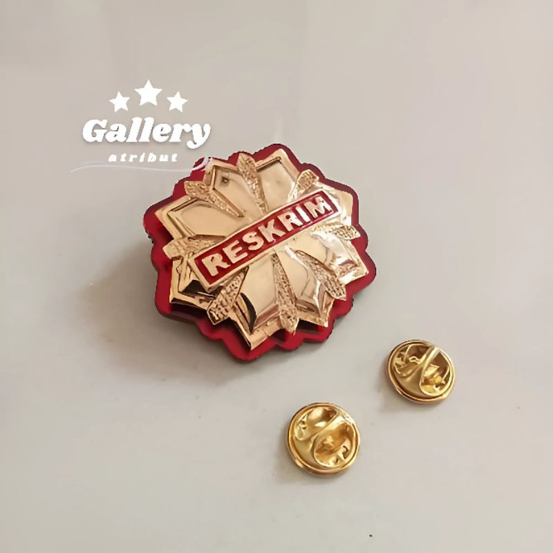 pin roda Reskrim brivet Reskrim POLRI