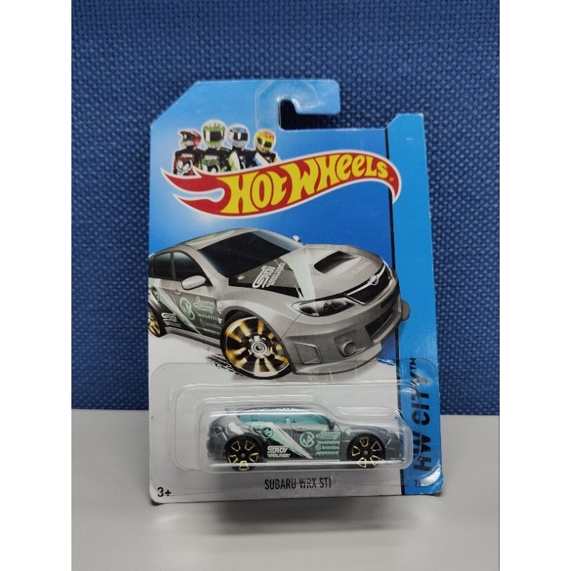 Hot Wheels Subaru WRX STI Silver Treasure Hunt