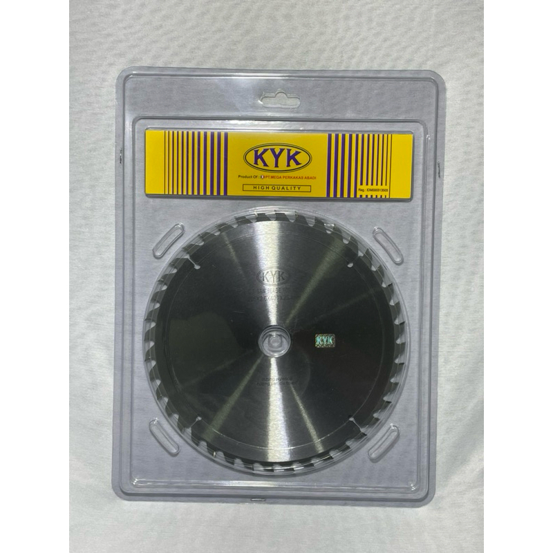 Mata gergaji kayu 8 inch / mata gergaji kayu 8x40T KYK / mata table saw kayu kyk