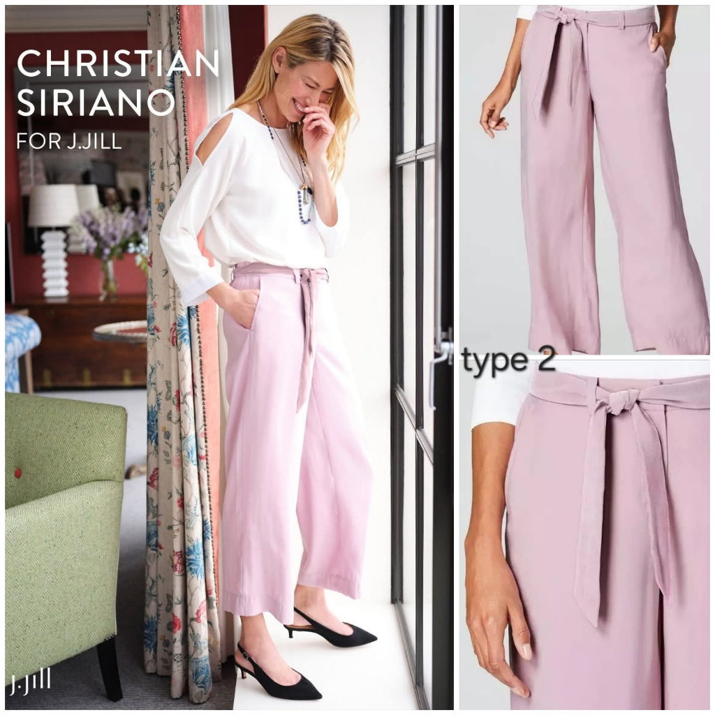 Celana J.jill dan J.Creu Mix Variant Cropped Pants