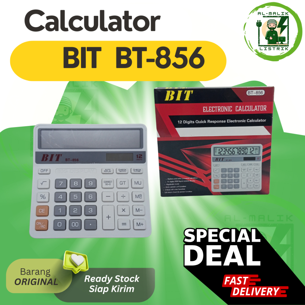 

Calculator Kalkulator BIT BT-856