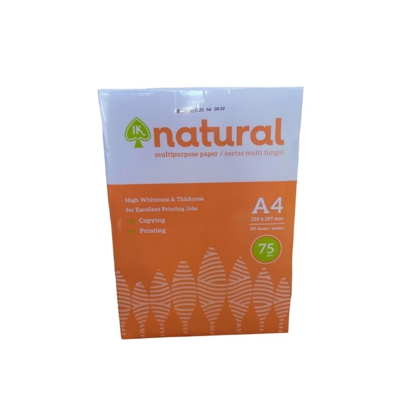 

Kertas HVS A4 Natural 75 gsm